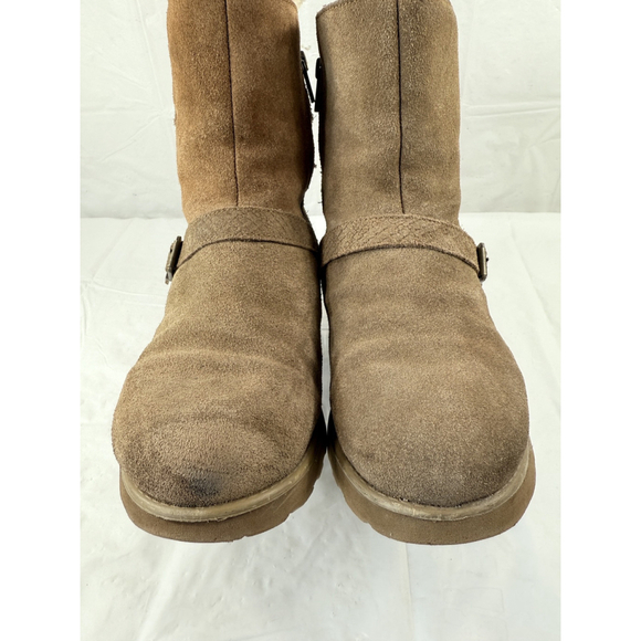 Bearpaw Lucy Women's Wedge Boots Hickory Size 8 - Picture 9 of 15